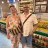 Guests visiting a pickle shop in Kadikoy during an Istanbul food tour.